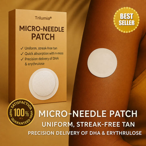 𝗨𝗽 𝘁𝗼 𝟴𝟱% 𝗢𝗙𝗙 𝗧𝗿𝗶𝗹𝘂𝗺𝗶𝗮® 𝗦𝘂𝗻𝗙𝗿𝗲𝗲 𝗧𝗮𝗻𝗻𝗶𝗻𝗴 𝗣𝗮𝘁𝗰𝗵 🙌 𝗨𝗩-𝗙𝗿𝗲𝗲 𝗚𝗼𝗹𝗱𝗲𝗻 𝗕𝗿𝗼𝗻𝘇𝗲✨ 𝟭𝟰-𝗗𝗮𝘆 𝗡𝗮𝘁𝘂𝗿𝗮𝗹 𝗚𝗹𝗼𝘄