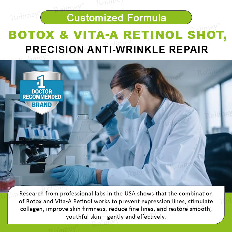 🇦🇺Made and shipped from Australia 🤍Rolimey® Botox & Vita-A Retinol Shot Wrinkle-Lift Tightening cream - Last Day Promotion 70% OFF