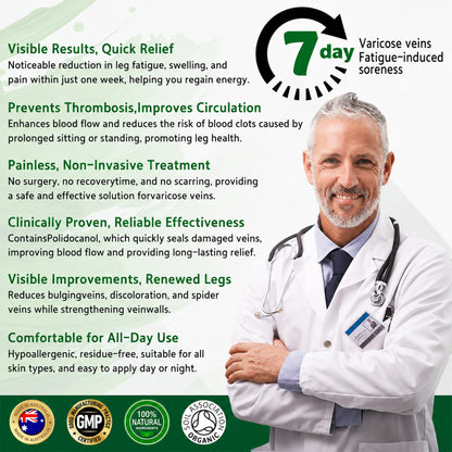 🇦🇺🩵✅DR.Fachmer® Vein Ease Microneedle Care Patch(For Spider Veins, Varicose Veins, Swelling & Leg Fatigue) - Last Day Promotion 50% OFF