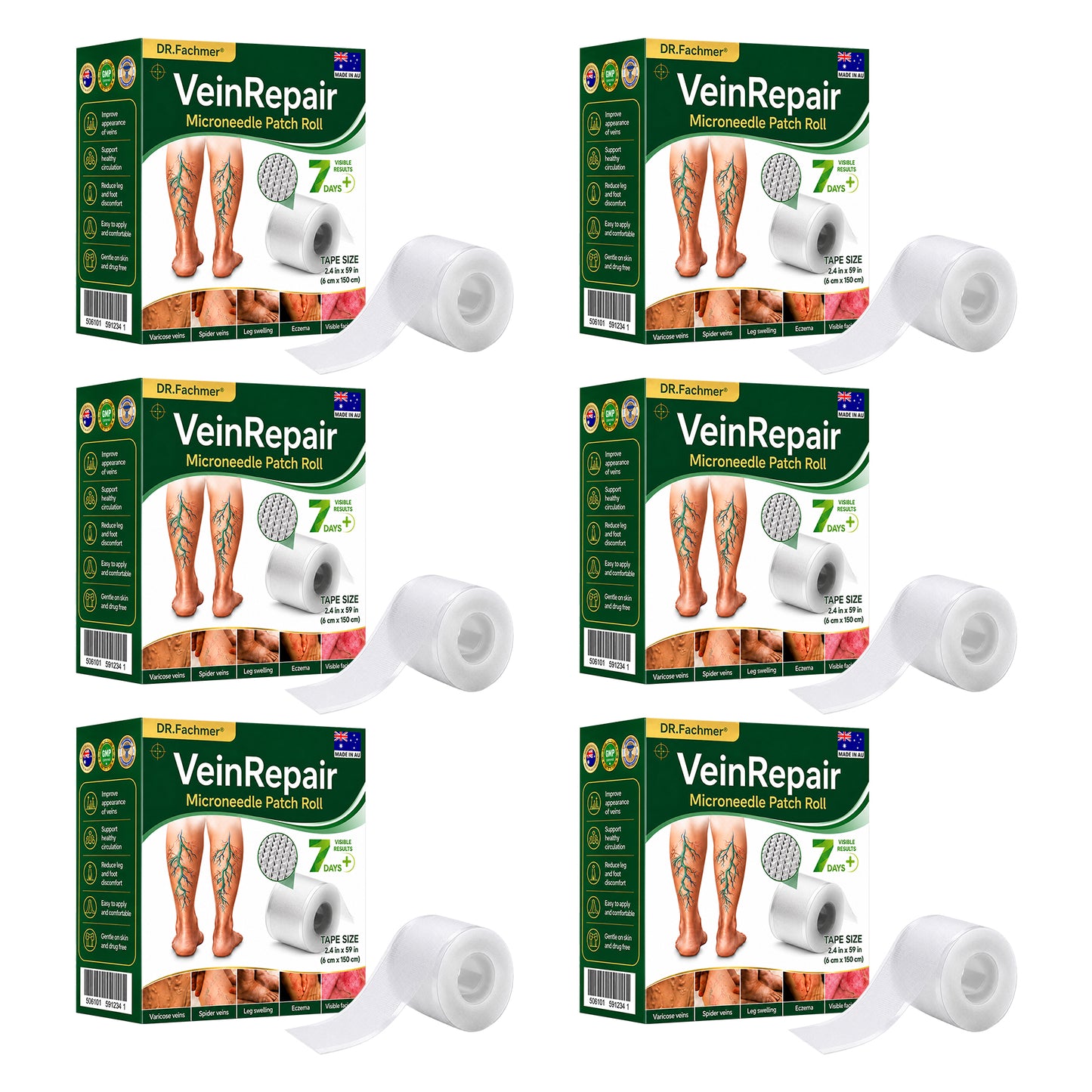 🇦🇺🩵✅DR.Fachmer® Vein Ease Microneedle Care Patch(For Spider Veins, Varicose Veins, Swelling & Leg Fatigue) - Last Day Promotion 50% OFF