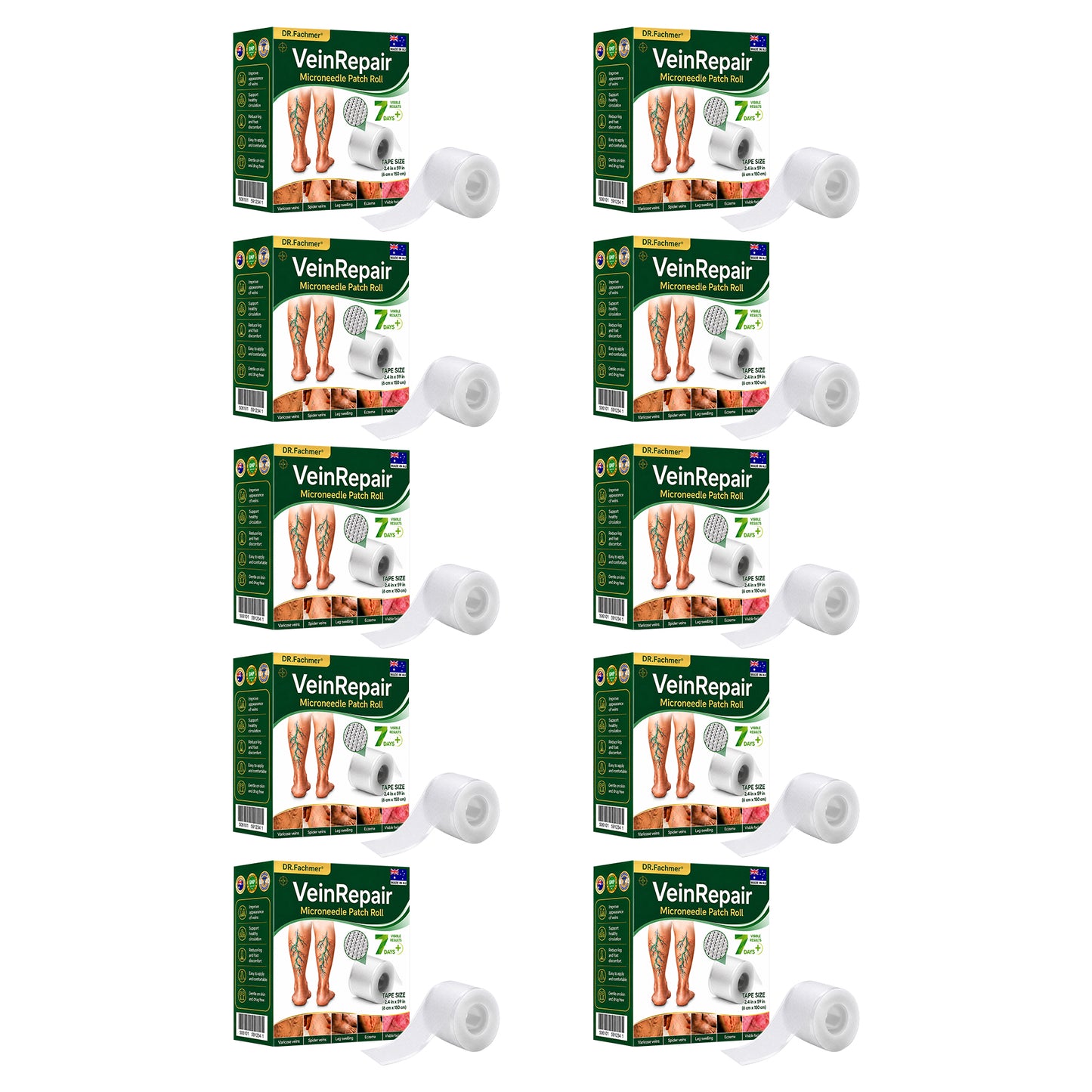 🇦🇺🩵✅DR.Fachmer® Vein Ease Microneedle Care Patch(For Spider Veins, Varicose Veins, Swelling & Leg Fatigue) - Last Day Promotion 50% OFF