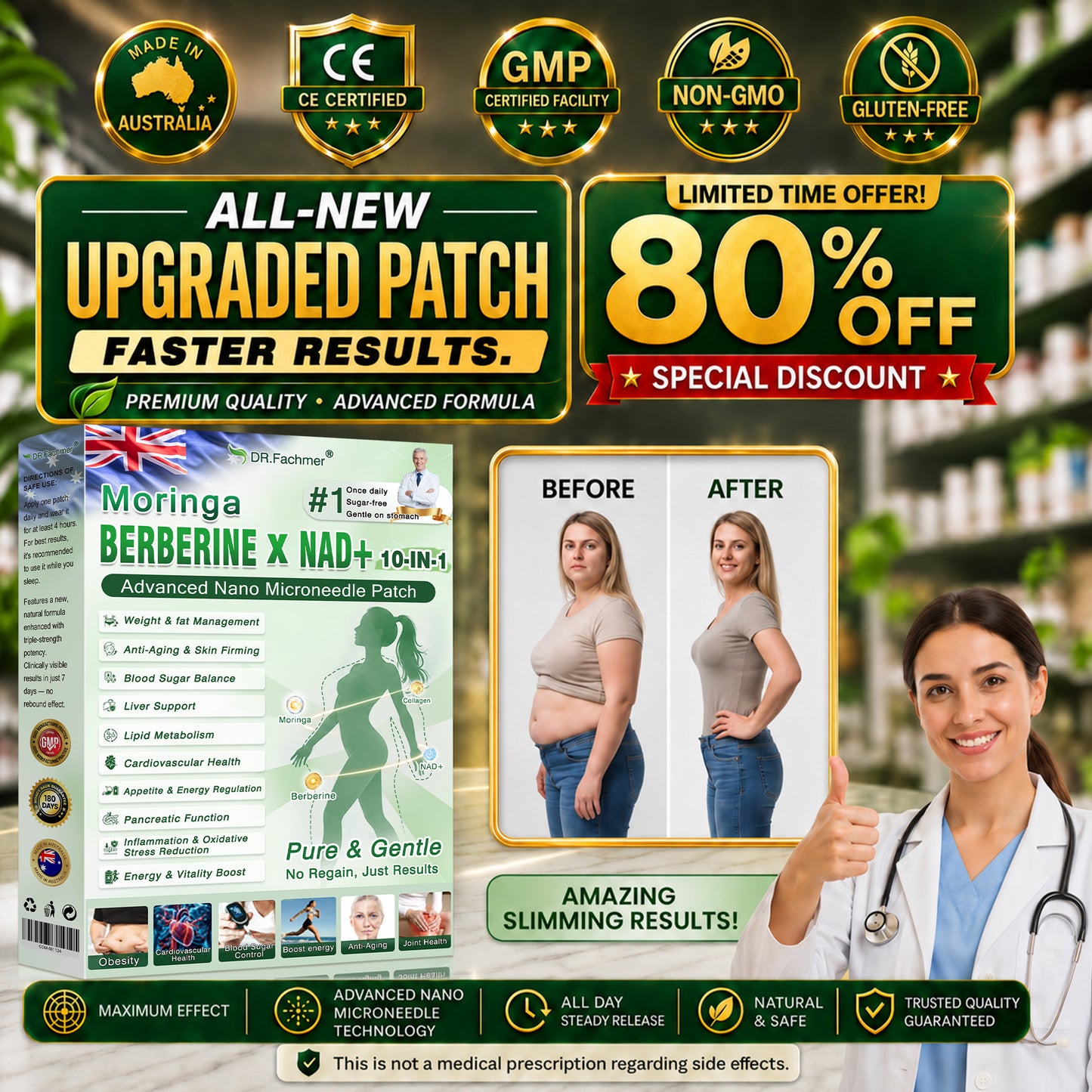💚 New 2026 Upgrade:  𝑫𝑹.𝑭𝒂𝒄𝒉𝒎𝒆𝒓® 𝑩𝒆𝒓𝑏𝘦𝘳𝑖𝗇𝒆 10-𝗶𝙣-𝟏 𝑁𝑎𝑛𝑜 𝘔𝘪𝘤𝘳𝘰𝘯𝘦𝘦𝘥𝘭𝘦 𝖯𝚊𝗍𝖼𝗁 with Science-Backed Formula