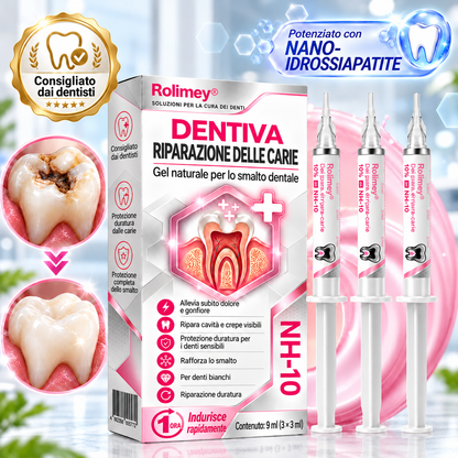 🧑‍⚕️ Rolimey® DenPerm – Gel remineralizzante per smalto e carie