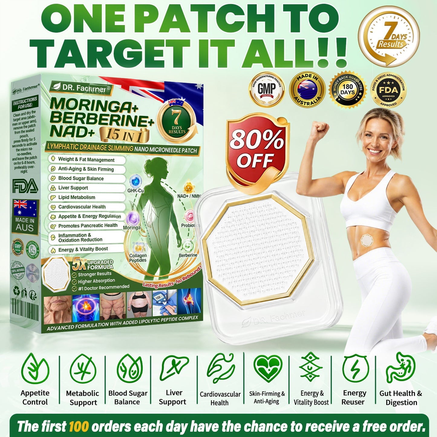 𝑪𝒐𝒎𝒑𝒍𝒆𝒕𝒆𝒍𝒚 𝒓𝒆𝒗𝒂𝒎𝒑𝒆𝒅🇦🇺| 🌿DR. Fachmer® 𝑴𝒐𝒓𝒊𝒏𝒈𝗮 · 𝗕𝗲𝗿𝗯𝗲𝗿𝙞𝙣𝙚 × 𝙉𝘼𝐃+ 𝟏𝟎-𝐢𝐧-𝟏 𝗔𝗱𝘃𝗮𝗻𝗰𝙚𝙙 𝙉𝙖𝙣𝙤 𝙈𝙞𝙘𝙧𝙤𝙣𝙚𝙚𝐝𝐥𝐞 𝐏𝐚𝐭𝙘𝙝 |✨𝑩𝒂𝒄𝒌𝒆𝒅 𝒃𝒚 𝒔𝒄𝒊𝒆𝒏𝒄𝒆 | 𝟭𝟬-𝙞𝓷-𝟏 𝒇𝒐𝒓𝒎𝒖𝒍𝒂 | 𝑹𝒆𝒔𝒖𝒍𝒕𝒔 𝒊𝒏 7 𝒅𝒂𝒚𝒔🙌