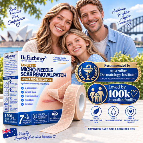Dr.Fachmer® 🩹Bio-Regenerative Micro-Needle Scar Removal Patch –Repair Protein Silicone Scar Care
