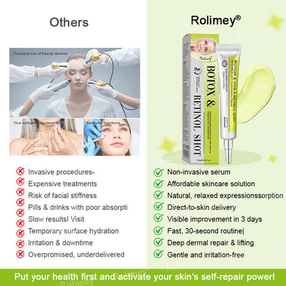 🇦🇺Made and shipped from Australia 🤍Rolimey® Botox & Vita-A Retinol Shot Wrinkle-Lift Tightening cream - Last Day Promotion 70% OFF