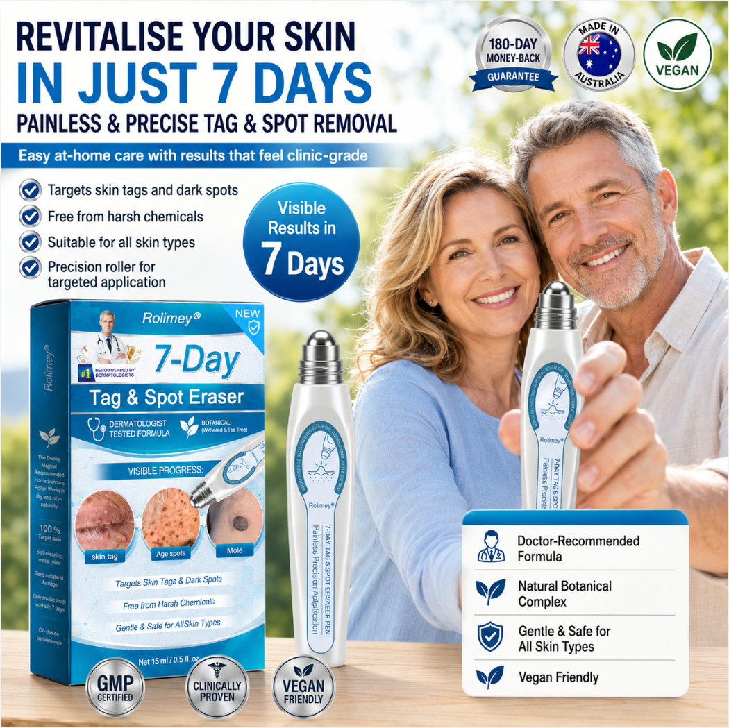✅Rolimey® 7-Day Roll-On for Skin Spots and Skin Tags – Pain-Free & Scar-Free👩‍⚕️