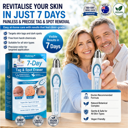 ✅Rolimey® 7-Day Roll-On for Skin Spots and Skin Tags – Pain-Free & Scar-Free👩‍⚕️